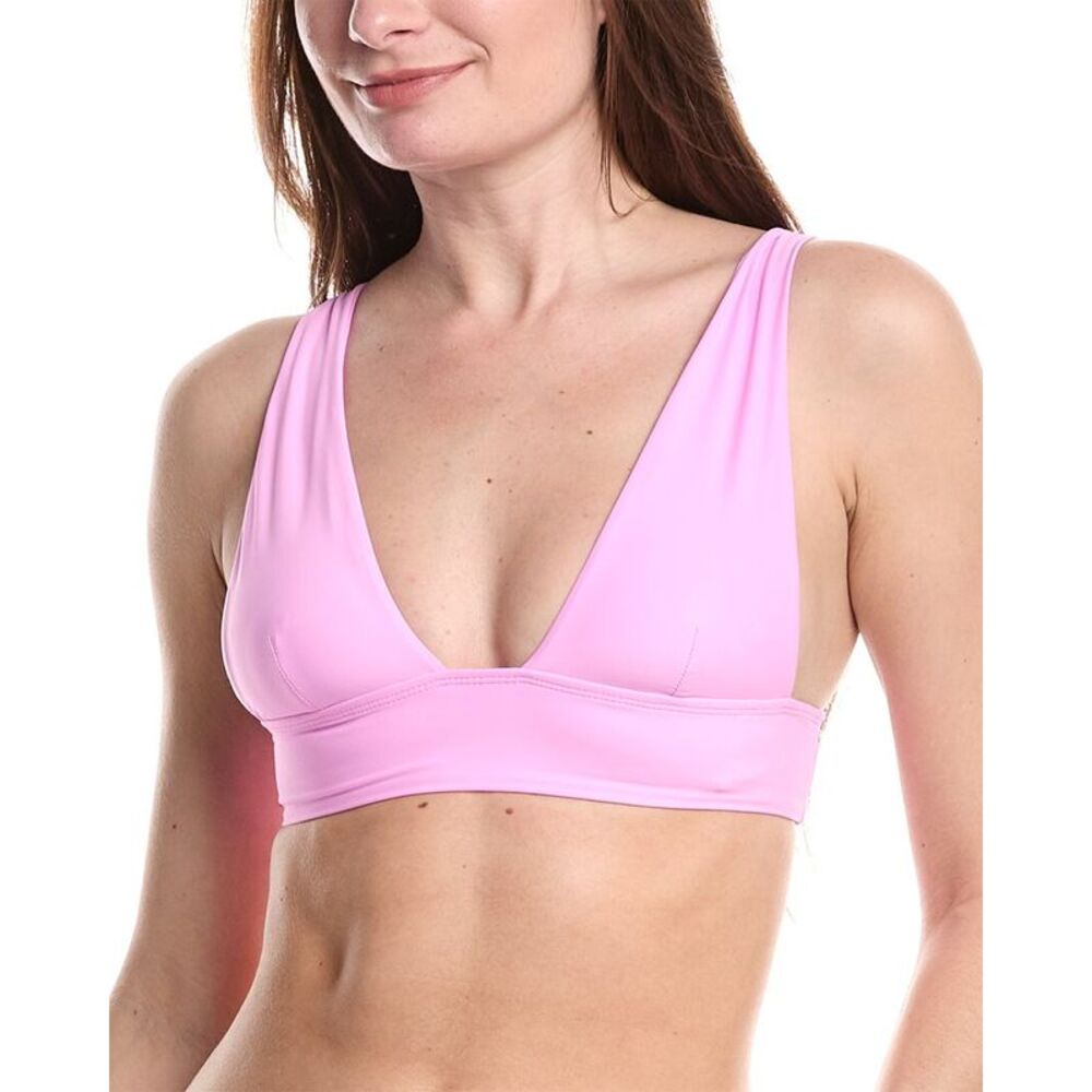 Vyb Womens  Tori Wide Strap Swim Top, Pink